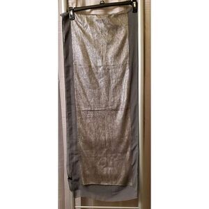 The Limited 16"x80" Extra Long‎ Women's Silver Gray Rectangular Scarf